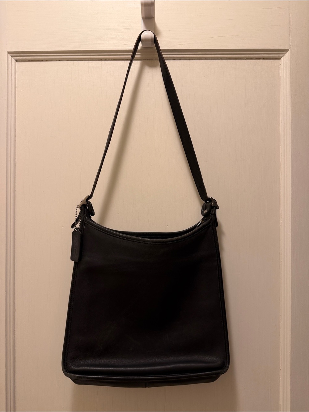 Vintage Coach Black Leather Purse